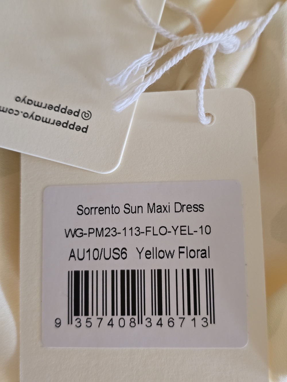 Peppermayo Pale Yellow Sorrento Sun Maxi Dress - Picture 4 of 6